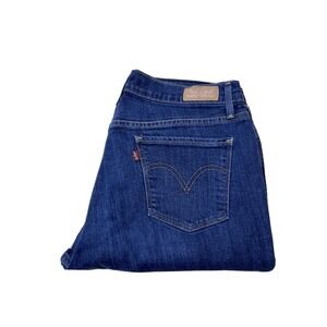 Womens Levi's 515 Bootcut Dark Wash Denim Jeans Size 12M W32 L28.5.    ‎ T